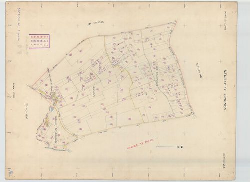 Section AL, feuille 1a