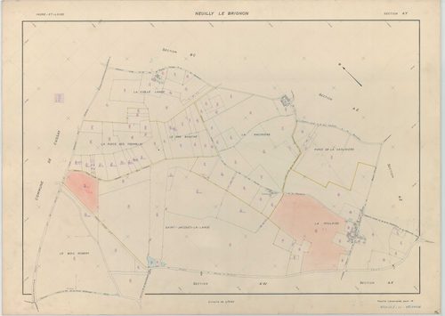 Section AY, feuille 1