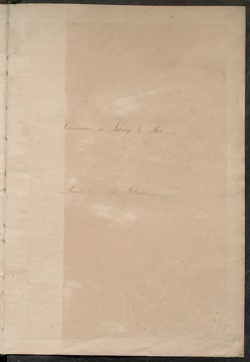 Matrice des propriétés non bâties, fol. 499 à 780.