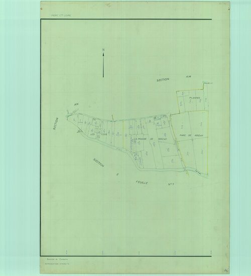 Section AL, feuille 1a