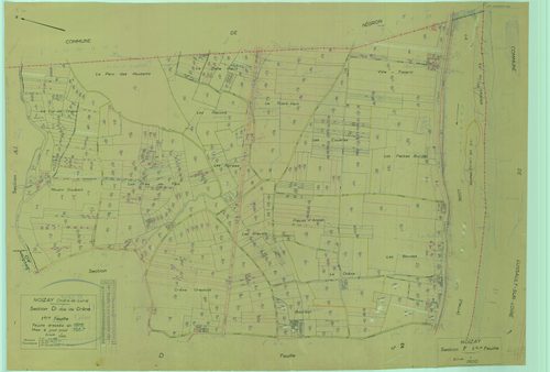 Sections D1 et F2, feuilles 1 et 2b
