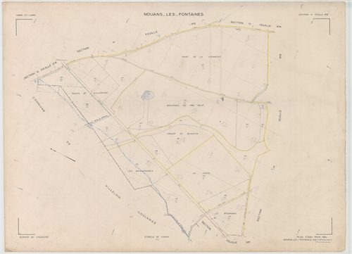 Section H, feuille 6