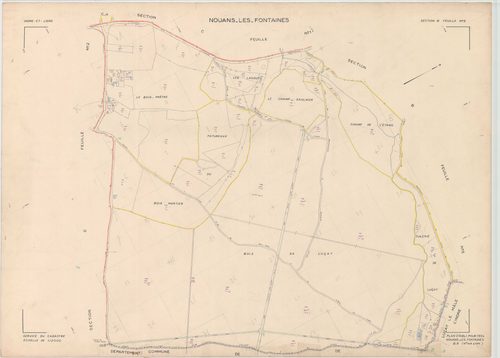 Section B, feuille 6