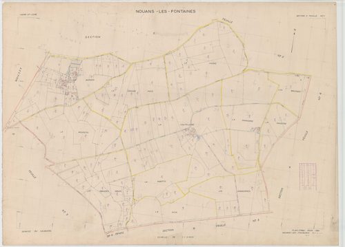 Section E, feuille 1