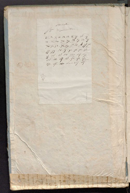 Commune de Noyers : registre présentant les augmentations et les diminutions survenues dans les contenances et les revenus portés sur les matrices cadastrales, 1830-1886 ; récapitulation des contenances et des revenus imposables [1855] ; récapitulation de