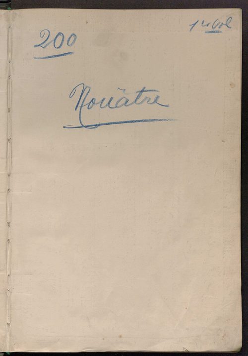 Matrice des propriétés non bâties ; tableau présentant les augmentations et les diminutions survenues dans la matière imposable ; récapitulation ; table alphabétique des propriétaires.