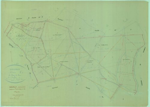 Section F, feuille 1