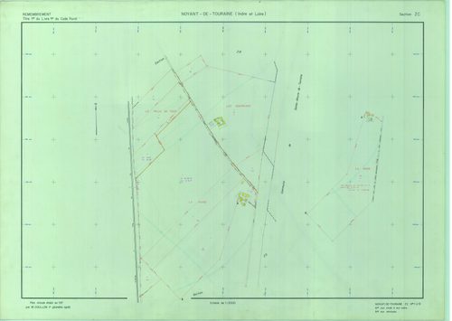 Section ZC, feuille 1a