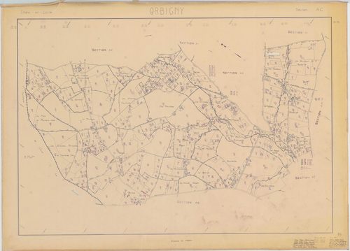 Section AC, feuille 1