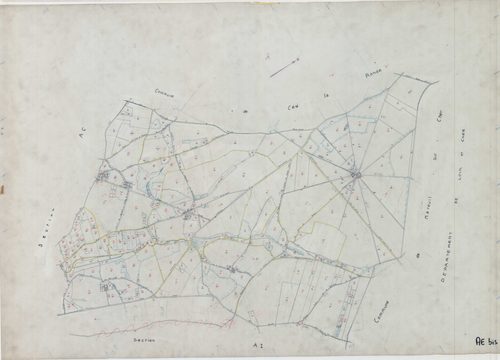 Section AE, feuille 1bis