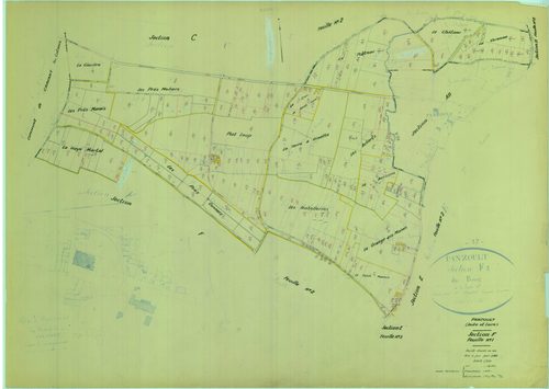 Section F, feuille 1