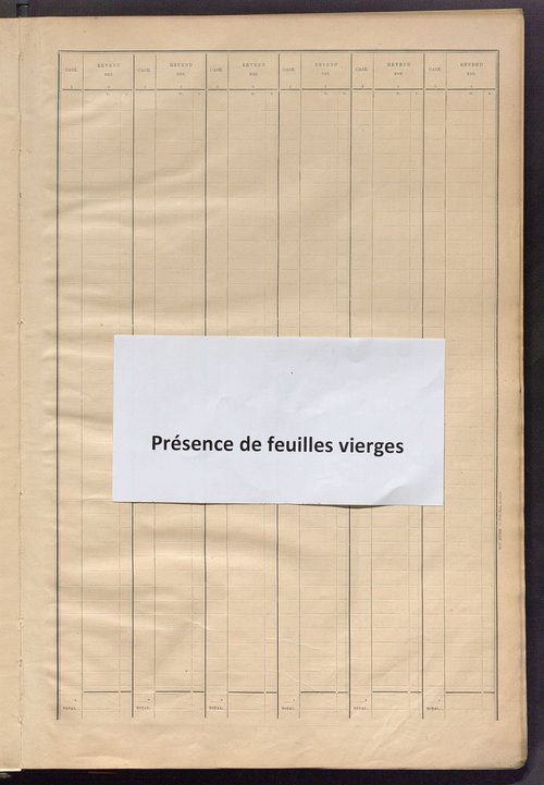 Matrice des propriétés bâties ; récapitulation ; table alphabétique des propriétaires.