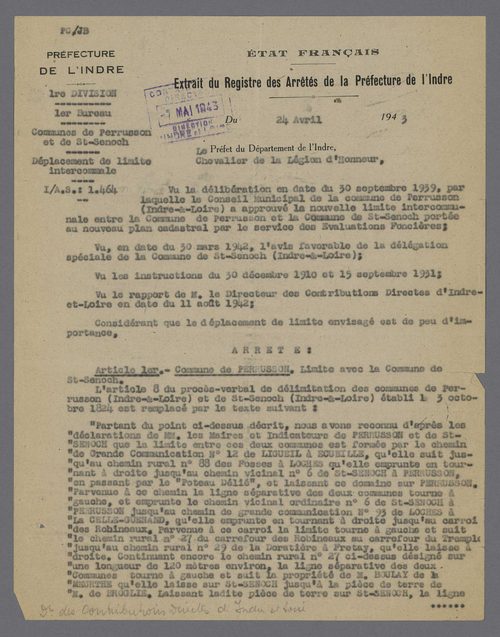 Perrusson (1824, 1933-1956)