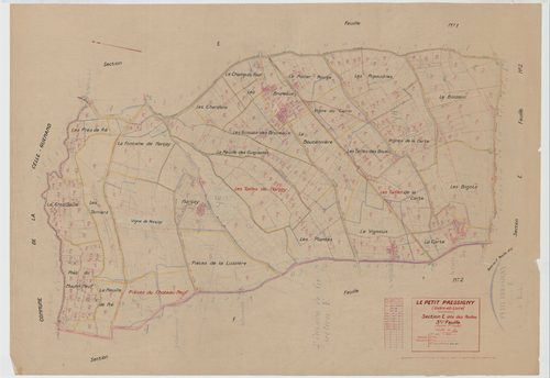 Section E, feuille 3