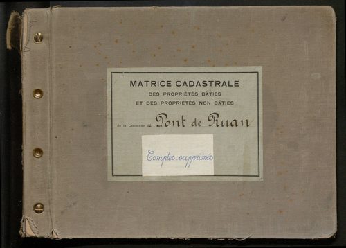 Comptes supprimés.