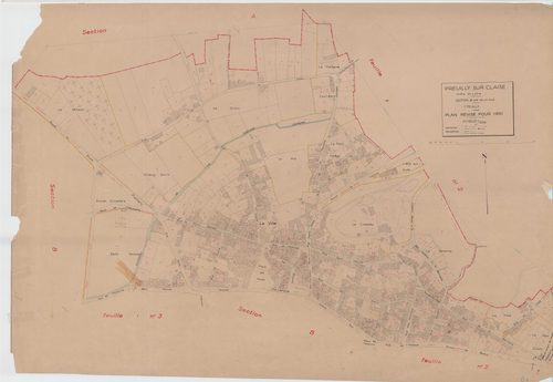 Section B, feuille 1