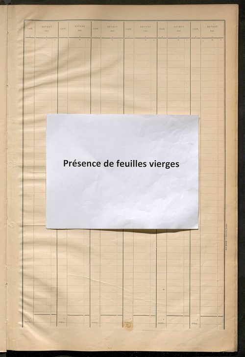 Matrice des propriétés bâties ; récapitulation ; table alphabétique des propriétaires.