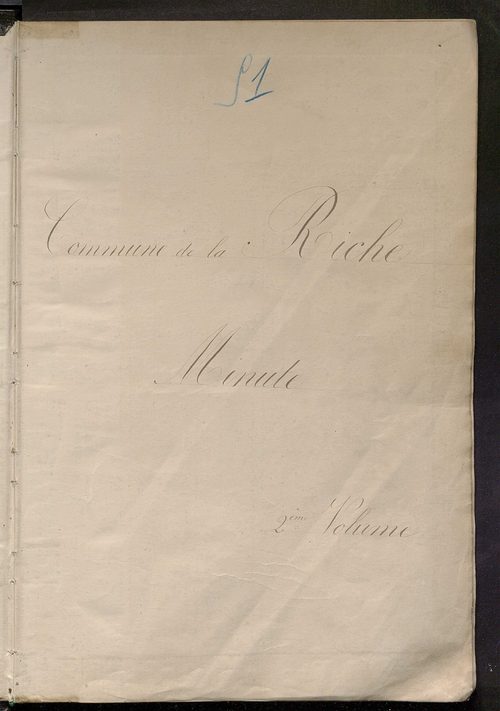 Matrice des propriétés non bâties, fol. 497 à 996.