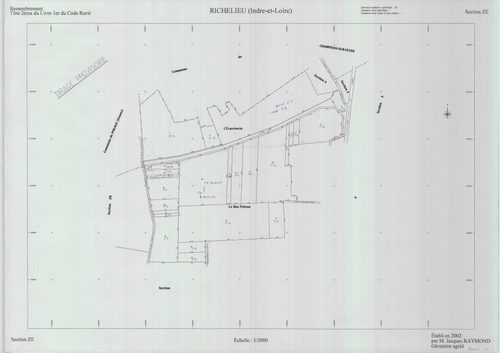 Section ZE, feuille 1bis