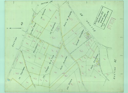 Section AD, feuille 1b