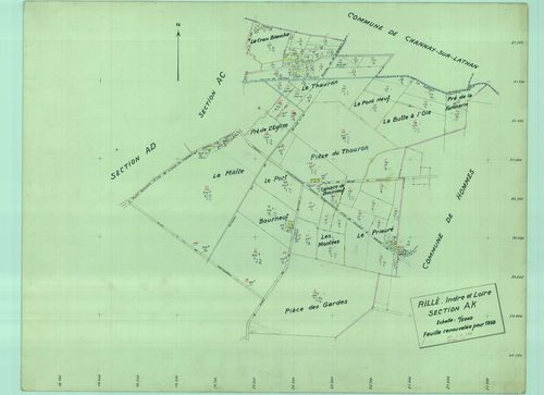 Section AK, feuille 1a