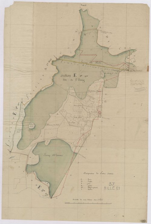 Section E1 de l'Etang