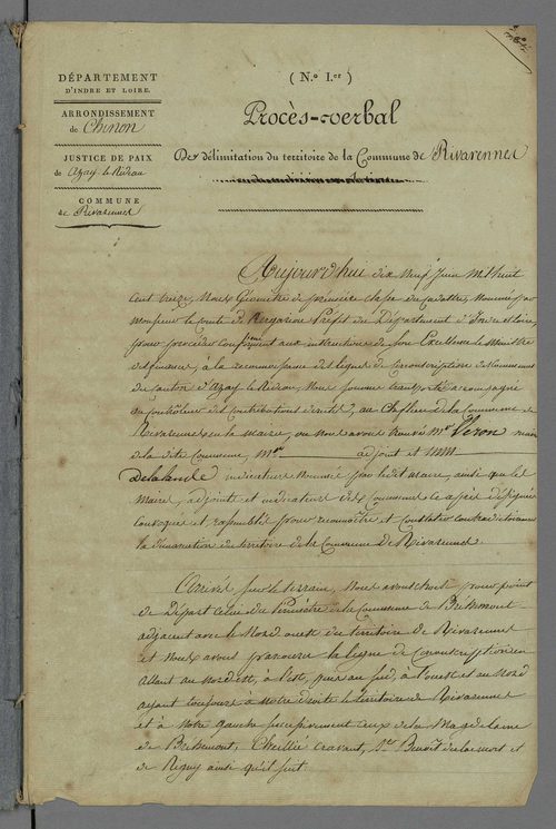 Rivarennes (1813, 1943)