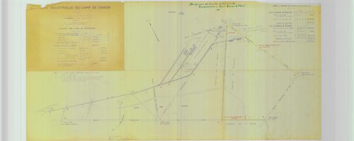 Plan des limites intercommunales de Rivarennes et Saint-Benoît-la-Forêt