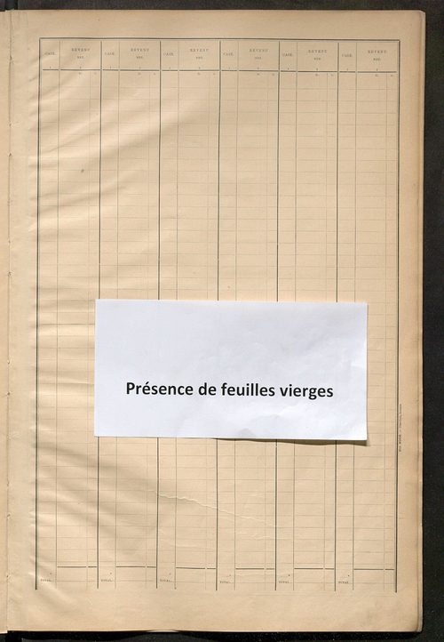 Matrice des propriétés bâties ; récapitulation ; table alphabétique des propriétaires.