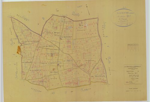 Section D, feuille 1
