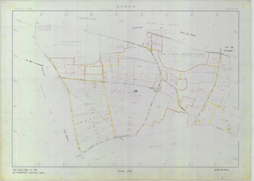 Section ZB, feuille 1b