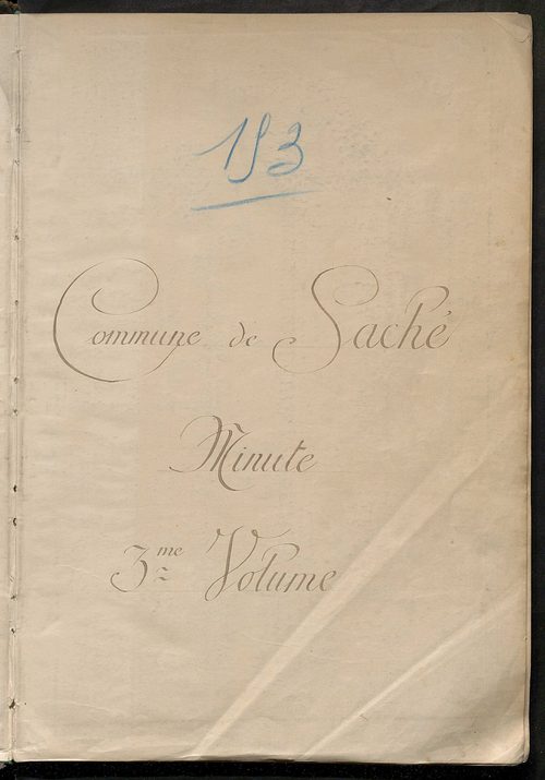 Matrice des propriétés non bâties, fol. 1089 à 1658.
