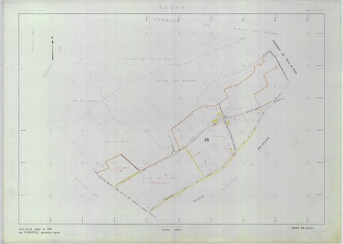 Section ZB, feuille 1a