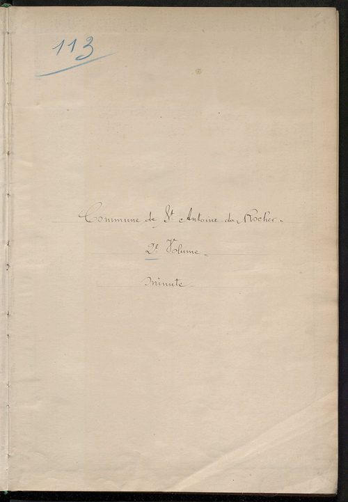 Matrice des propriétés non bâties, fol. 501 à 661.