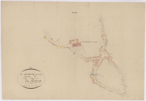 Plan d'alignement, développement section C