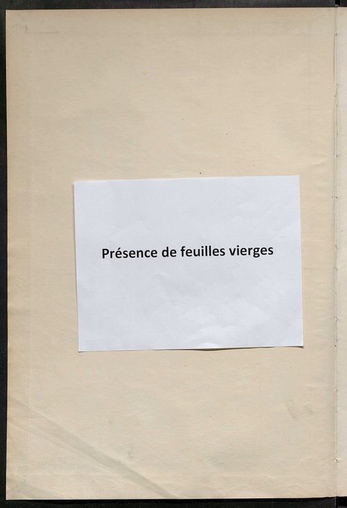 Matrice des propriétés non bâties, fol. 501 à 661.