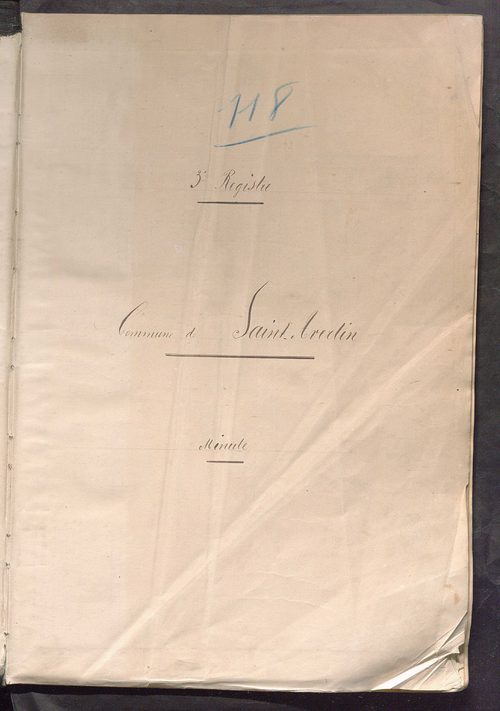Matrice des propriétés non bâties, fol. 1089 à 1688.