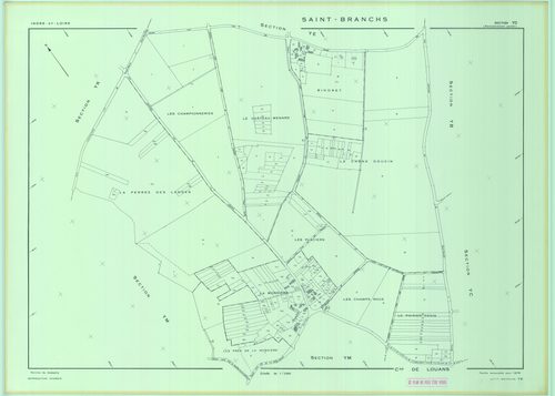 Section YD, feuille 1bis
