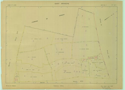 Section I, feuille 1