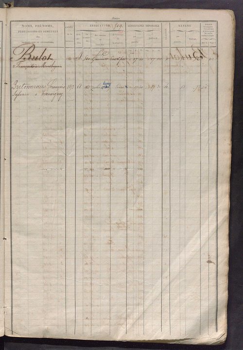 Matrice des propriétés foncières, fol. 503 à 1022.