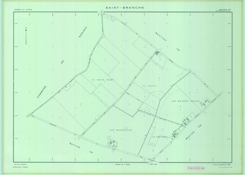 Section YT, feuille 1bis