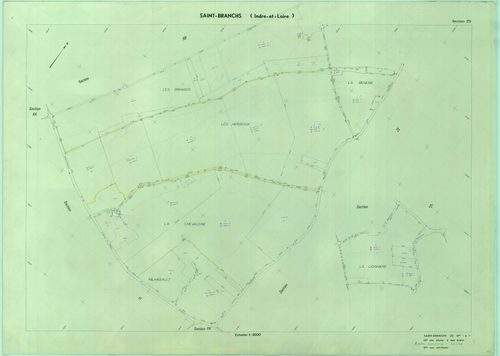 Section ZD, feuille 1
