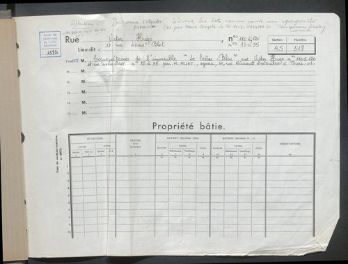 Section AS (du n° 318 à la fin).