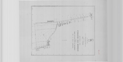 Extension de la zone industrielle, planche 1