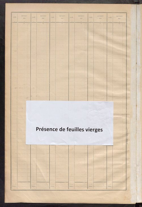 Matrice des propriétés bâties ; récapitulation ; table alphabétique des propriétaires.