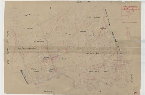 Section D, feuille 2