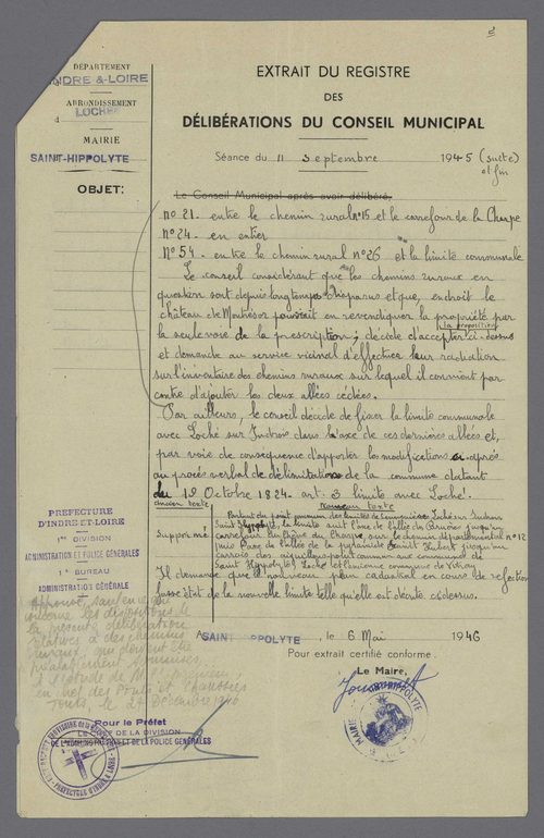 Saint-Hippolyte (1824, 1945-1946)