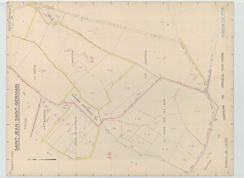 Sections AP, AR, plan 23