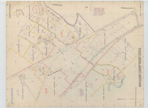 Sections AH, AM, AN, plan 11