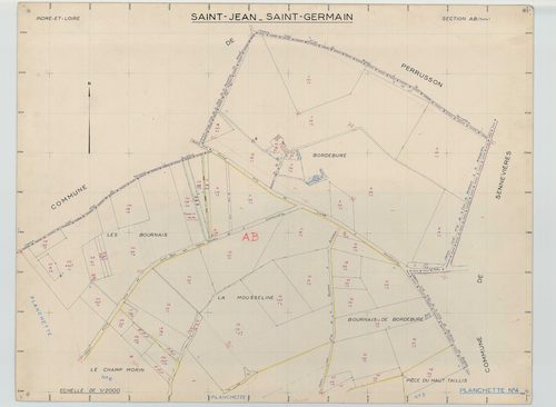 Section AB, plan 4